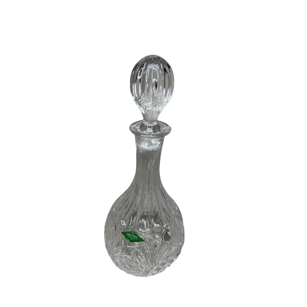 Crystal Decanter Shannon Designs of Ireland Hand Crafted
